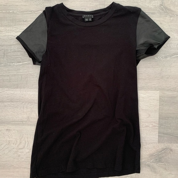 Theory leather top - Picture 2 of 4